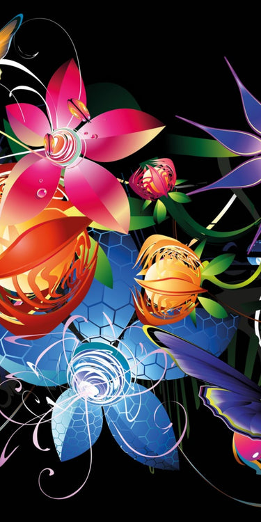 Vestax PMC 05 Pro 4 Skin Lotus Garden